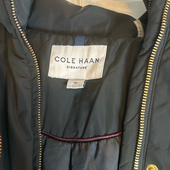 Cole Haan Hooded Puffer Jacket - Picture 3 of 4